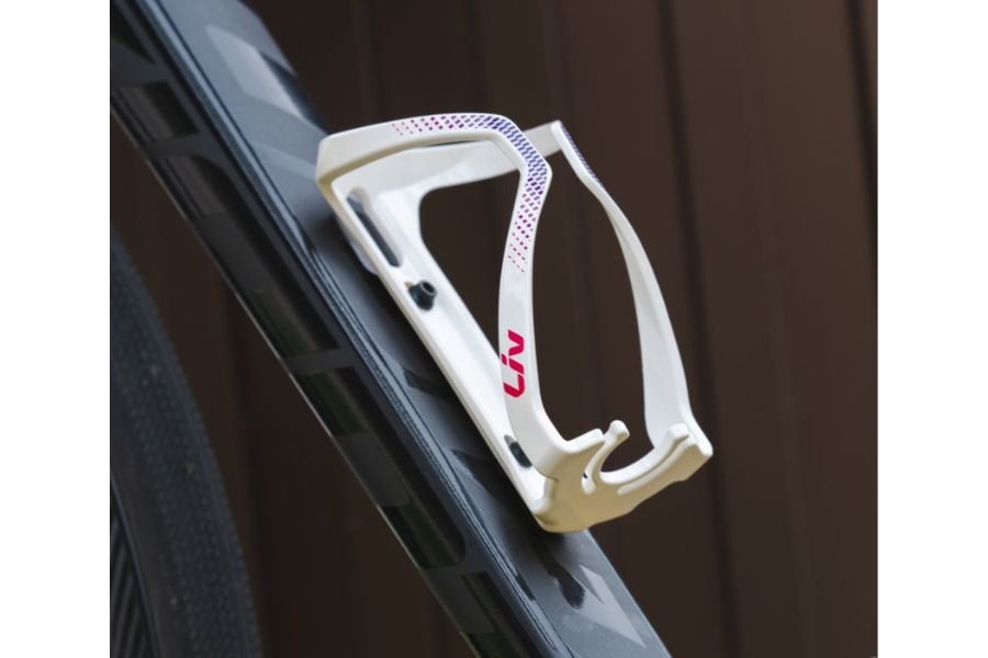 Giá bình nước xe đạp LIV-MELODY hàng chính hãng 10 Ảnh Thật Giá Bình Nước Xe đạp Liv Melody Màu Trắng