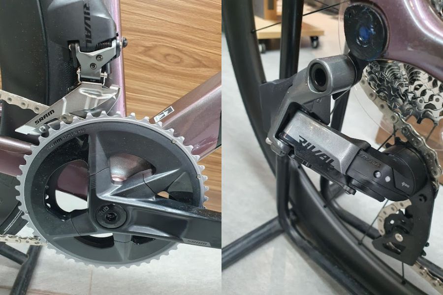 Xe đạp đua Giant Propel Adv 1 bản 2023 giảm giá + KM khủng 29 Bộ Truyền động Xe đạp đua Giant Propel Adv 1 Bản 2023