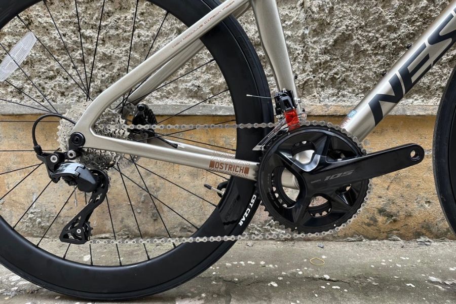 Xe đạp đua Nesto Ostrich giảm giá 3M 58 Bộ Truyền động Shimano 105 Xe đạp đua Nesto Ostrich