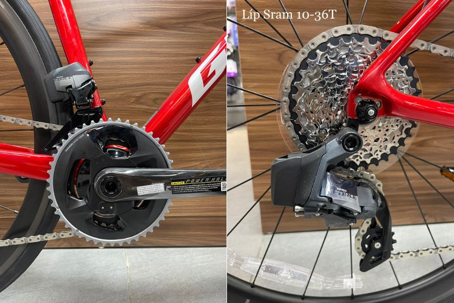 Xe đạp đua Giant TCR Adv SL 2-Kom bản 2022 giảm giá 2M 23 Bộ Truyền động Xe đạp đua Giant Tcr Adv Sl 2-kom Bản 2022