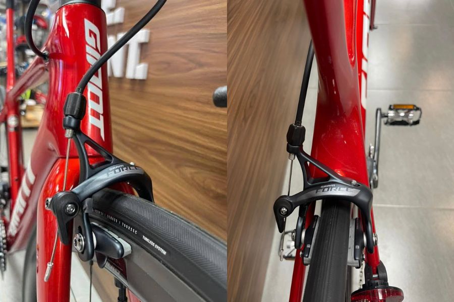 Xe đạp đua Giant TCR Adv SL 2-Kom bản 2022 giảm giá 2M 22 Cụm Phanh Trước Và Sau Xe đạp đua Giant Tcr Adv Sl 2-kom Bản 2022