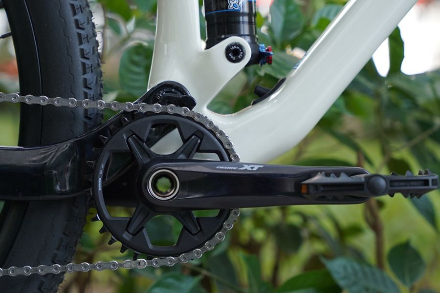 Xe đạp địa hình Nesto Bear 2 phuộc, 1 phuộc hơi giảm giá 5M 34 Đùi đĩa Trục Rỗng Shimano Tx Xe đạp địa Hình 2 Phuộc Nesto Bear