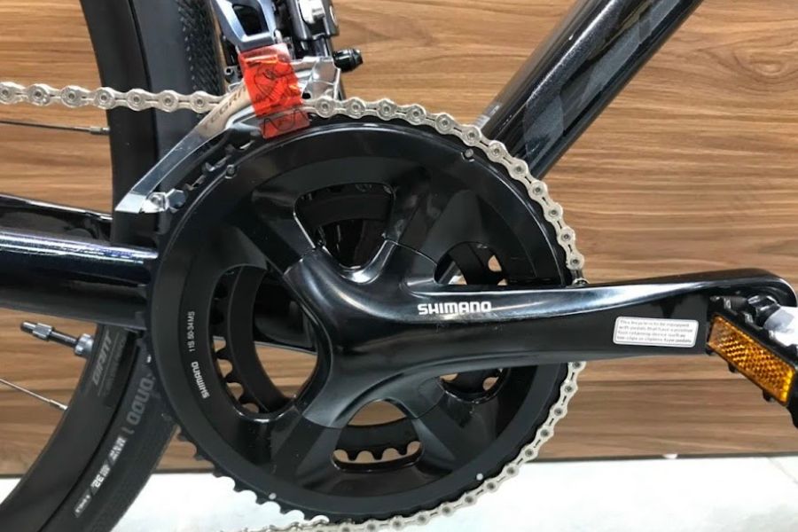 Xe đạp đua Giant Defy Adv 1 bản 2022 giảm 4M 27 Giò đĩa Và Củ đề Trước Xe đạp đua Giant Defy Adv 1 Bản 2022