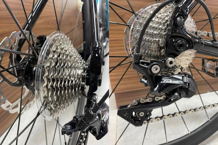 Xe đạp đua Giant Propel SL 1 D bản 2022 34 Líp Và Củ đề Sau Xe đạp đua Giant Propel Sl 1 D Bản 2022