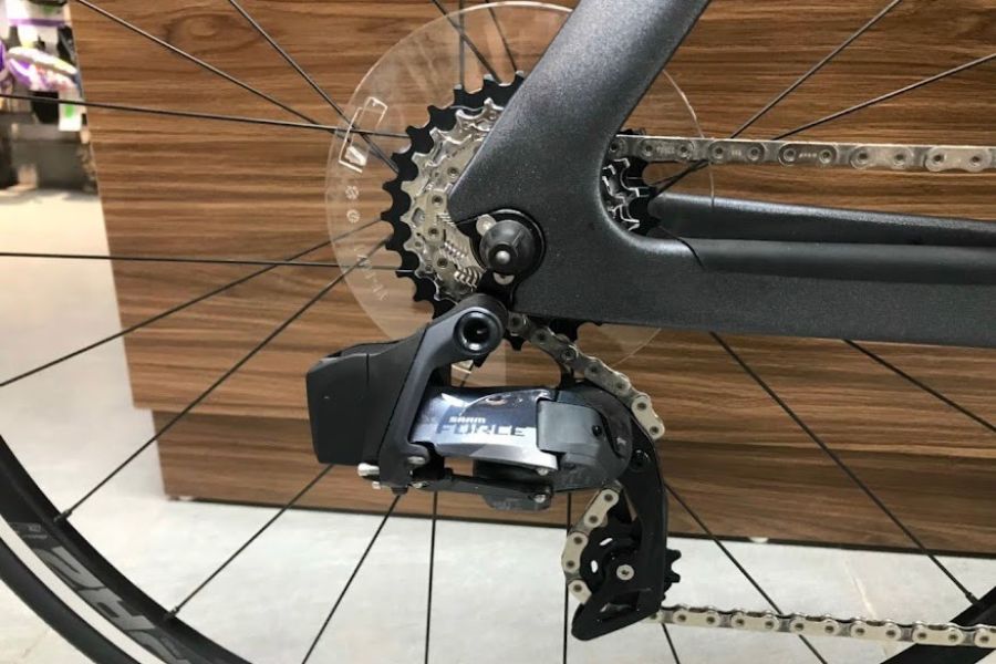 Xe đạp đua Giant Trinity Adv Pro 1 bản 2022 có KM + giảm giá 32 Líp Và Củ đề Sau Xe đạp đua Giant Trinity Adv Pro 1 Bản 2022