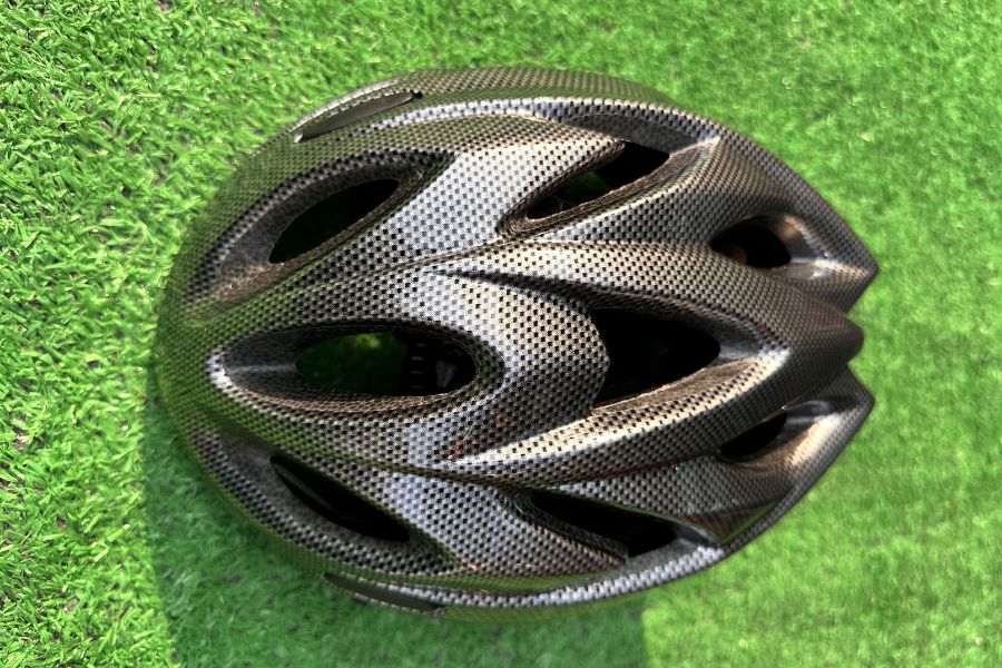 Mũ bảo hiểm xe đạp HM338 xedapso 39 Mũ Bảo Hiểm Xe đạp Hm338 Màu Carbon