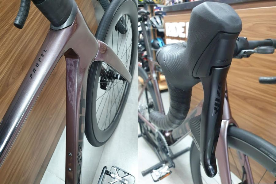 Xe đạp đua Giant Propel Adv 1 bản 2023 giảm giá + KM khủng 28 Tay đề Và Khung Xe đạp đua Giant Propel Adv 1 Bản 2023