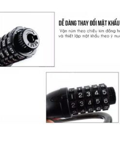 Thay đổi Mật Khẩu Khóa Dây 5 Số