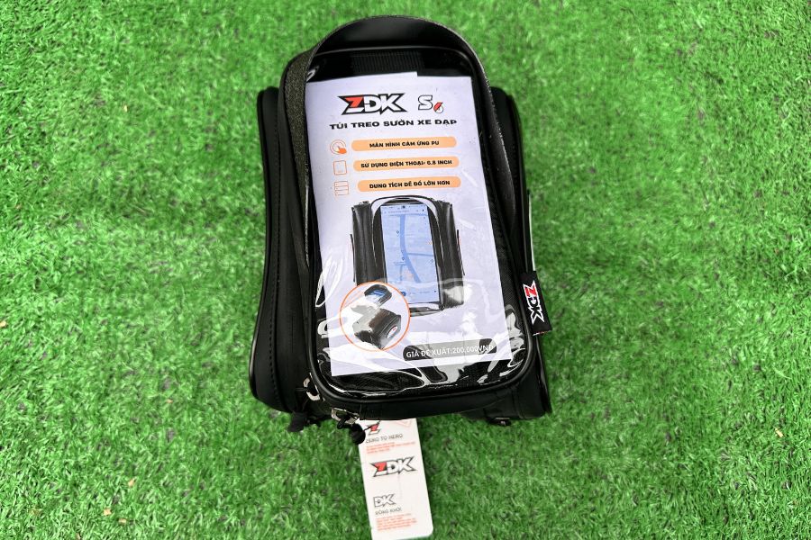 Túi treo khung xe đạp ZDK S6 loại 3 ngăn 17 Túi Treo Xe đạp Zdk S6 ảnh 5