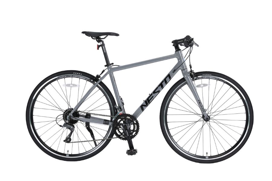 Xe đạp thành phố (touring) Nesto Cat giảm giá 800K 42 Xe đạp Touring Nesto Cat Màu Xám
