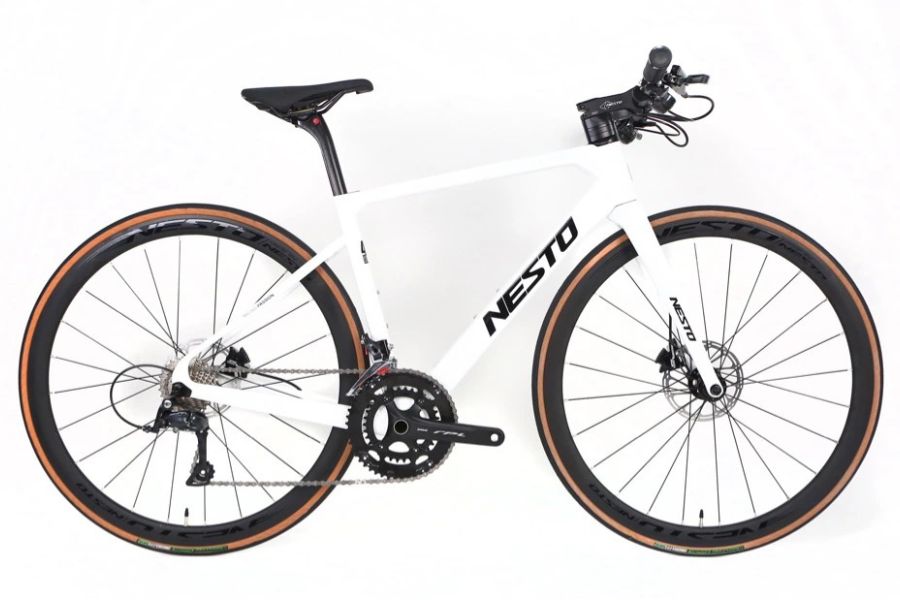 Xe đạp đường phố (touring) Nesto Fox giảm giá 1,2M 48 Xe đạp Touring Nesto Fox Màu Trắng