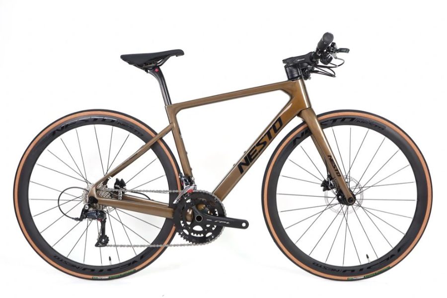 Xe đạp đường phố (touring) Nesto Fox giảm giá 1,2M 47 Xe đạp Touring Nesto Fox Màu Vàng đồng