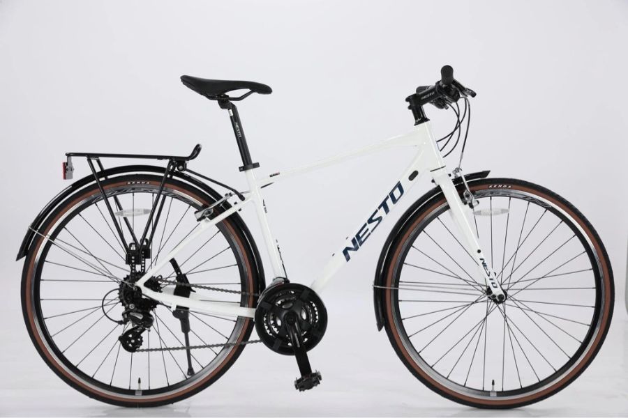 Xe đạp đường phố (touring) Nesto Horse giảm giá 1M 25 Xe đạp Touring Nesto Horse Màu Trắng