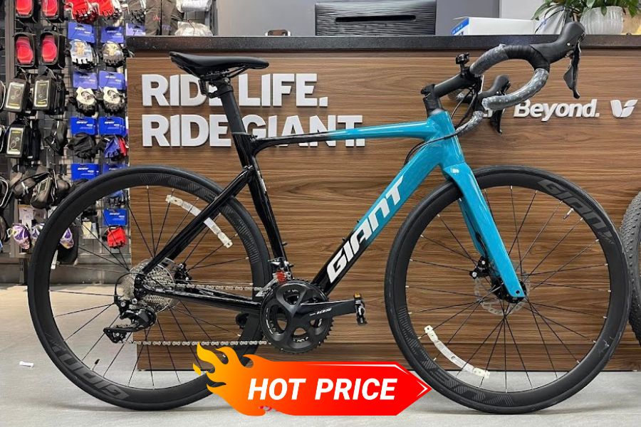 Xe đạp đua Giant Propel SL 1 D bản 2022 29 Xe đạp đua Giant Propel Sl 1 D Bản 2022 Màu đen Xanh