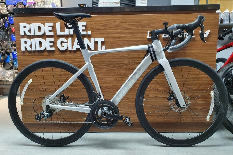 Xe đua Giant Propel SL 2 D bản 2022 giảm giá 3M 21 Xe đạp đua Giant Propel Sl 2 D Bản 2022 Màu Bạc