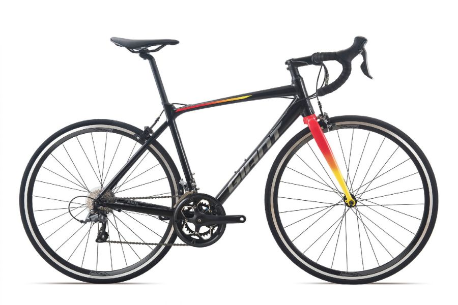 Xe đạp đua Giant SCR 2 bản 2022 giảm giá 3m 29 Xe đạp đua Giant Scr 2 Bản 2022 đen đỏ