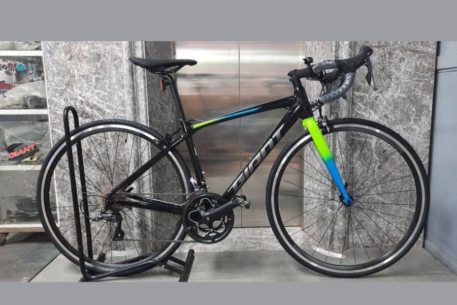 Xe đạp đua Giant SCR 2 bản 2022 giảm giá 3m 35 Xe đạp đua Giant Scr 2 Bản 2022 Màu đen Xanh