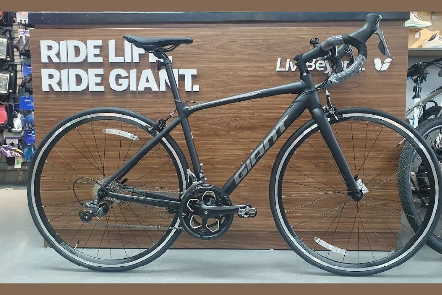 Xe đạp đua Giant SCR 2 bản 2022 giảm giá 3m 31 Xe đạp đua Giant Scr 2 Bản 2022 Màu đen