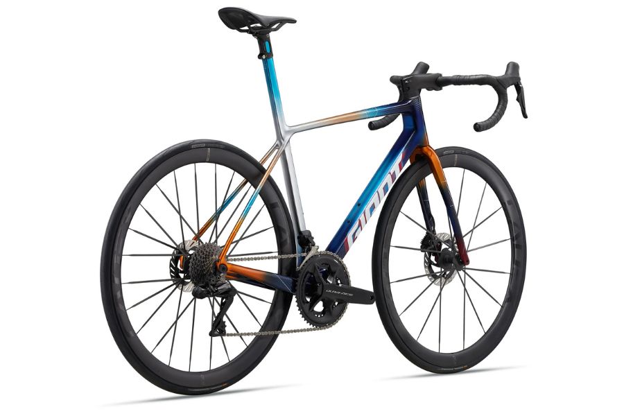 Xe đạp đua Giant TCR Adv SL 0 team bản 2025 giảm giá 10M + KM 28 Xe đạp đua Giant Tcr Adv Sl 0 Bản 2025 Chụp Chéo Sau