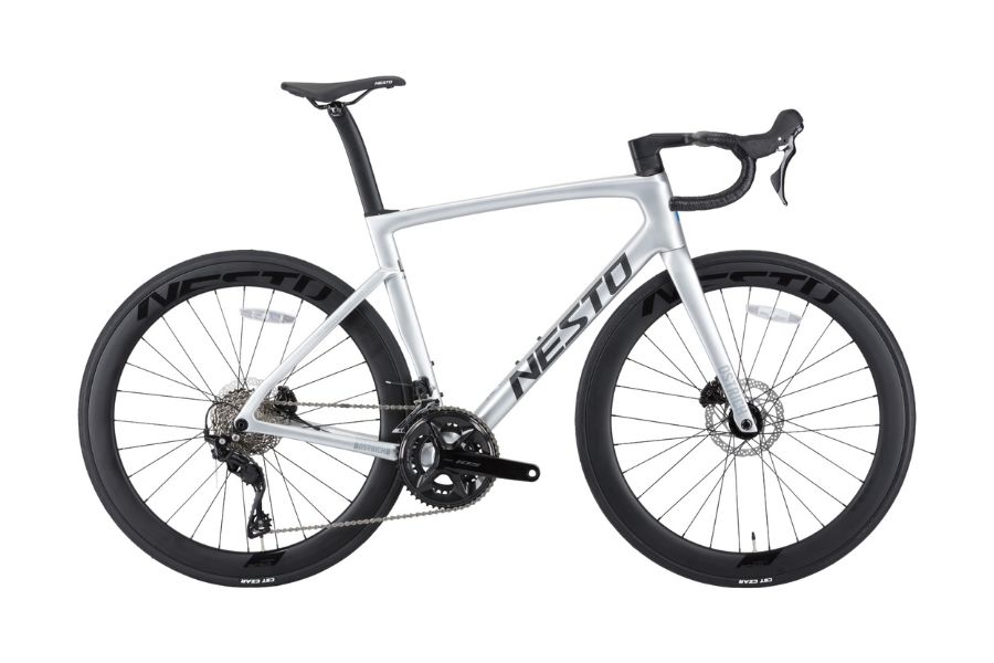 Xe đạp đua Nesto Ostrich giảm giá 3M 50 Xe đạp đua Nesto Ostrich Màu Bạc