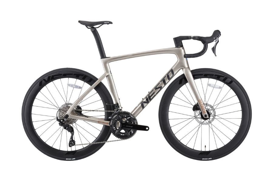 Xe đạp đua Nesto Ostrich giảm giá 3M 47 Xe đạp đua Nesto Ostrich Màu Vàng đồng