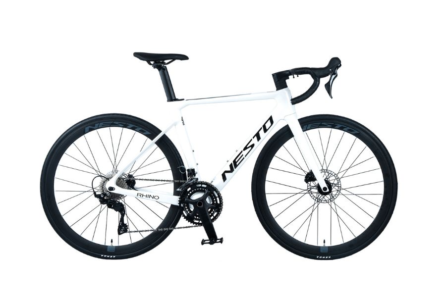 Xe đạp đua Nesto Rhino bản 2025 giảm giá 2M 22 Xe đạp đua Nesto Rhino Màu Trắng