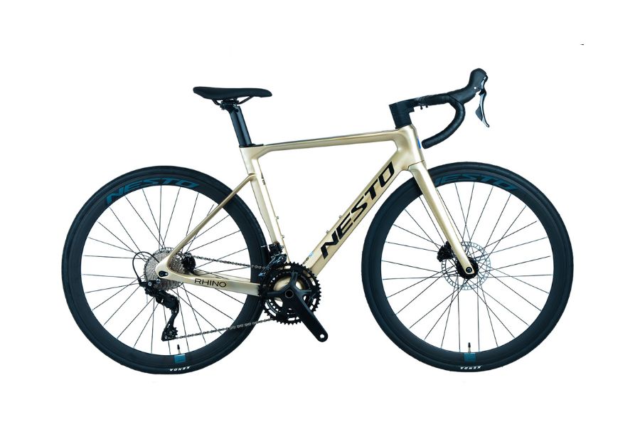 Xe đạp đua Nesto Rhino bản 2025 giảm giá 2M 21 Xe đạp đua Nesto Rhino Màu Vàng đồng