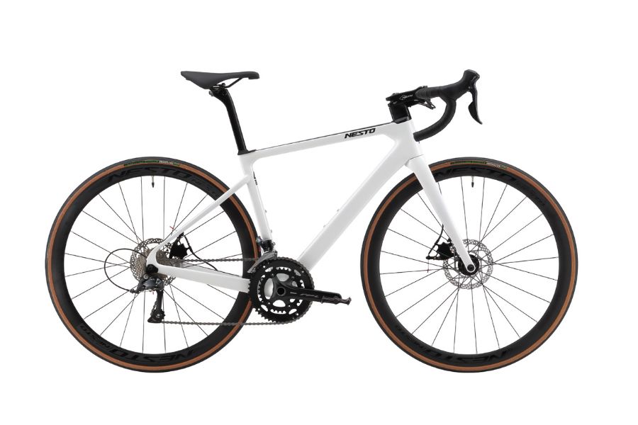 Xe đạp đua Nesto Wolf giảm giá 3M 43 Xe đạp đua Nesto Wolf Màu Trắng