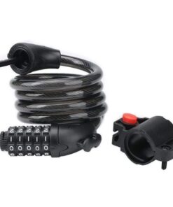 Khóa dây mật khẩu đa năng ( xe đạp, xe máy, cửa kính...vv) hàng xịn 21 Khóa Dây 5 Số Xếp Gọn