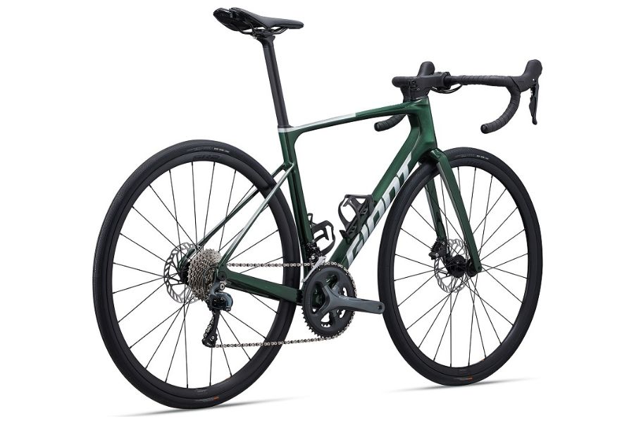 Xe đạp đua Giant Defy Adv 3 bản 2024 giảm giá + KM, có trả góp 19 Xe đạp đua Giant Defy Adv 3 Bản 2024 Chụp Sau