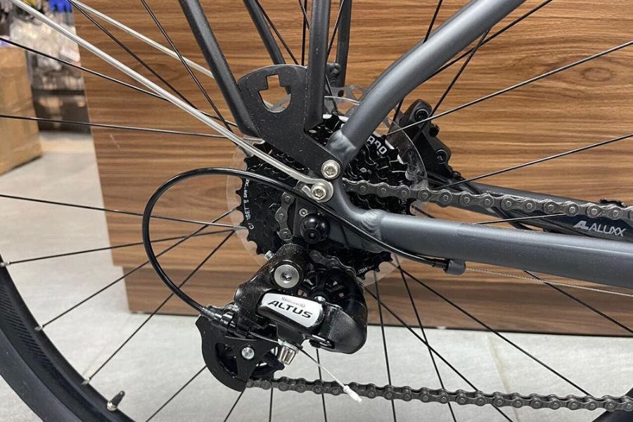 Xe đạp đường phố (Touring) Giant Escape 1 City bản 2024 giảm giá 900K 21 Củ đề Sau Và Líp Xe đạp đường Phố (touring) Giant Escape 1 City Bản 2024