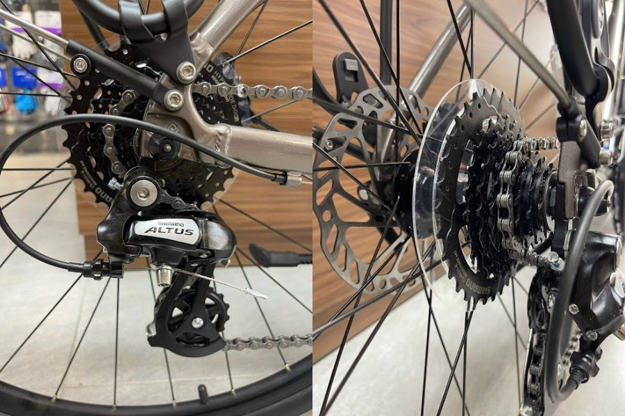 Xe đạp đường phố (Touring) Giant Escape 2 City D bản 2024 giảm giá 1M 37 Líp Và Củ đề Sau Xe đạp đường Phố (touring) Giant Escape 2 City D Bản 2024