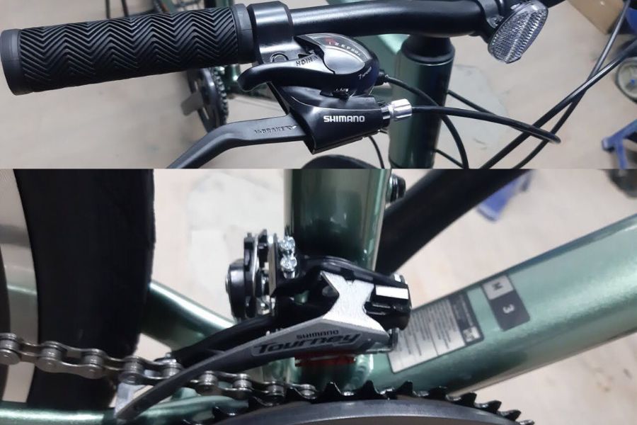 Xe đạp đường phố (Touring) Giant Escape 3 bản 2023 giảm giá 1,1M 17 Tay đề Và Củ đề Trước Xe đạp đường Phố Giant Escape 3 Bản 2023