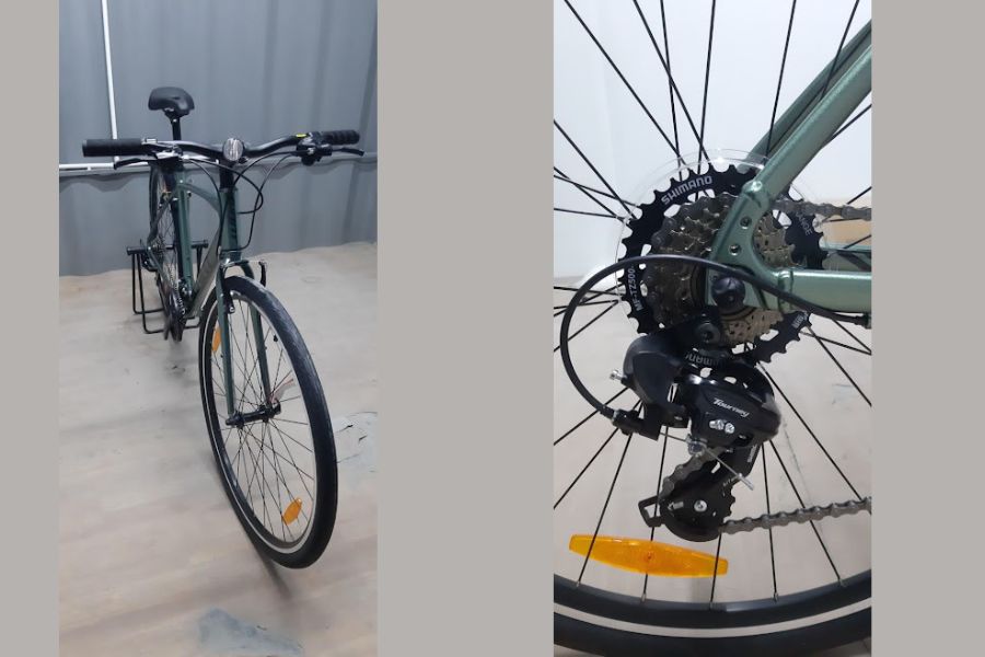 Xe đạp đường phố (Touring) Giant Escape 3 bản 2023 giảm giá 1,1M 16 Tay Lái Và Củ đề Sau Xe đạp đường Phố Giant Escape 3 Bản 2023