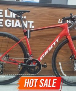 Xe đạp đua Giant Defy Adv 3 Bản 2022 Màu đỏ ảnh Thật