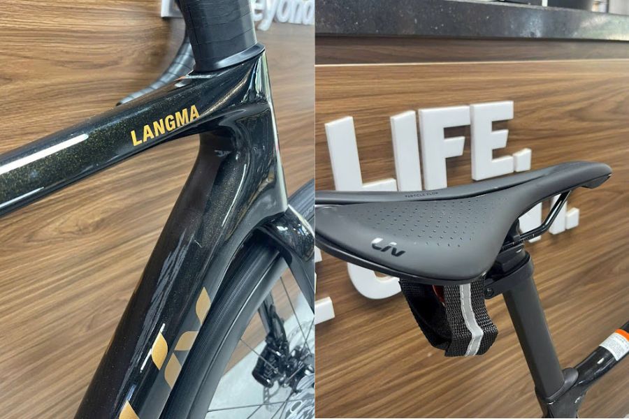 Xe đạp đua nữ Liv Langma Adv 2+ bản 2025 giảm giá + KM 25 Cổ Lái Và Yên Xe đạp đua Nữ Liv Langma Adv 2+ Bản 2025