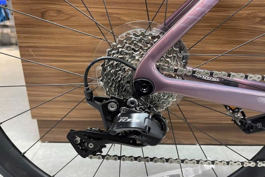 xe đạp đua nữ Liv Enviliv Adv 2 bản 2024 giảm giá 2M + Km 23 Củ đề Sau Và Líp Xe đạp đua Nữ Liv Enviliv Adv 2 Bản 2024