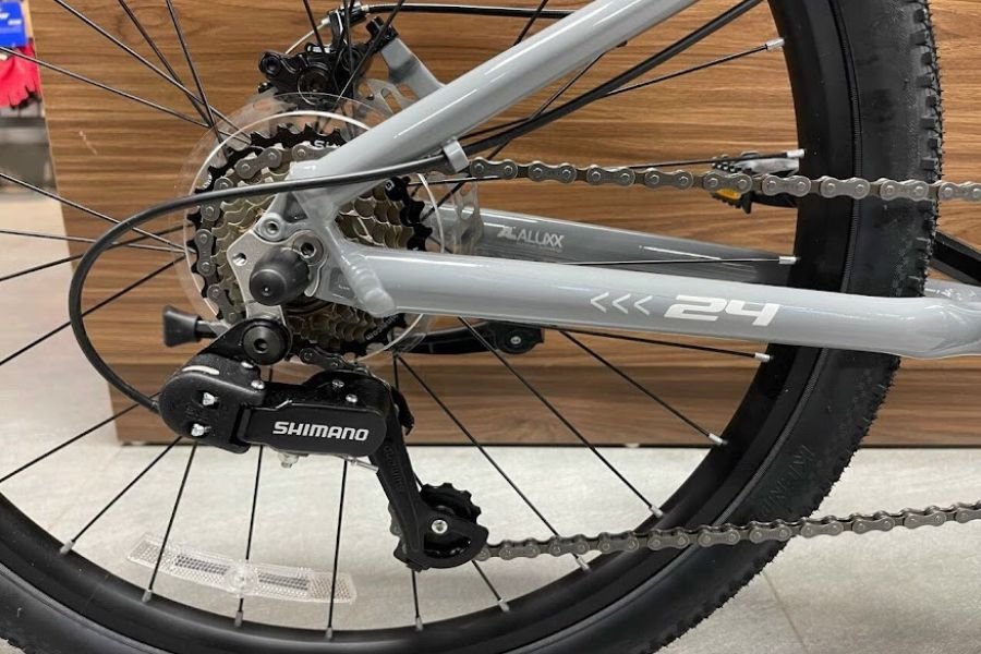 Xe đạp địa hình trẻ em cao cấp Giant ATX 24 D 2 bản 2025 33 Củ đề Sau Xe Trẻ Em Giant Atx 24 D 2 Bản 2025