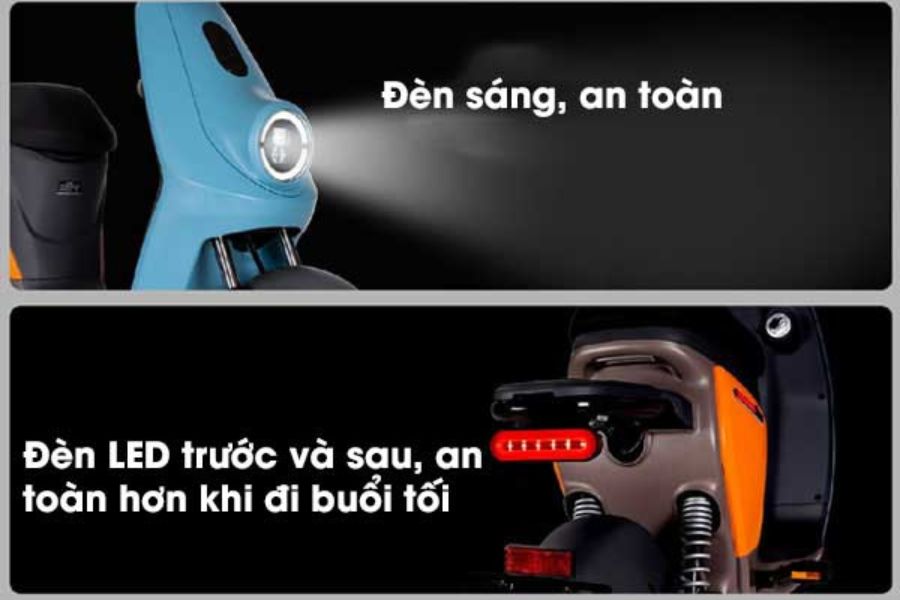 Xe điện Giant 2022 L-DX 48V12Ah 61 Đèn Xe điện Giant L-dx 48v12ah Bản 2022