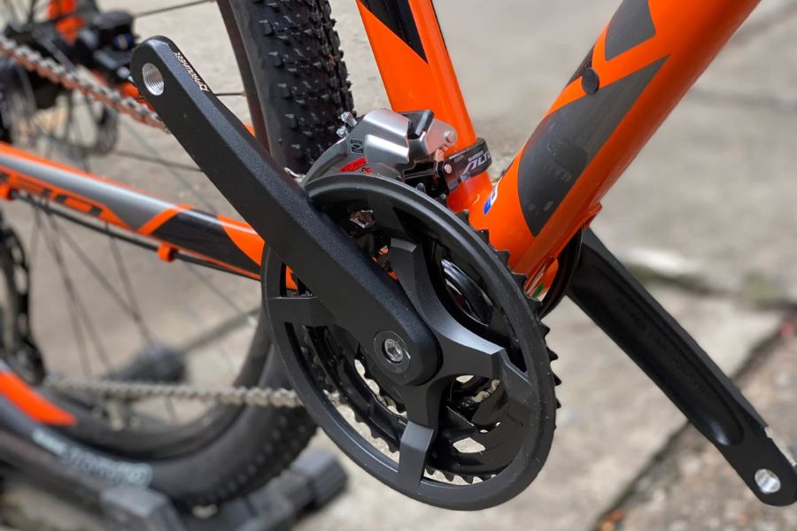 Xe đạp địa hình Giant ATX 830 bản 2020 46 Đùi đĩa Và Củ đề Trước Xe đạp địa Hình Giant Atx 830 Bản 2020