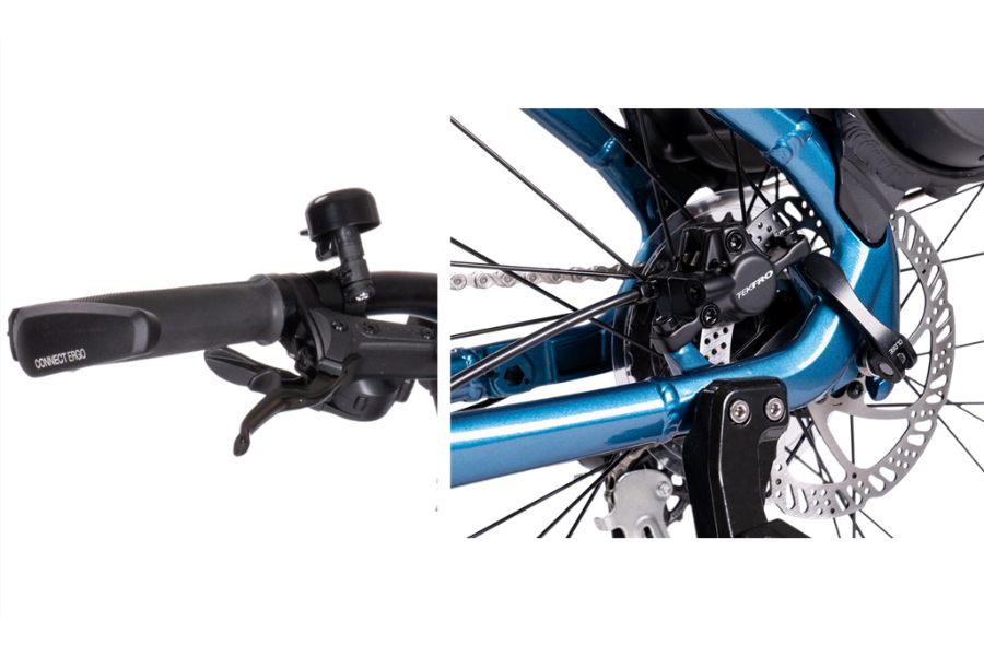 Xe đạp điện trợ lực Giant Expedition E+ 200 bản 2022 41 Hệ Thống Phanh Dầu Thuỷ Lực Xe điện Trợ Lực Giant Expedition E+200 Bản 2022