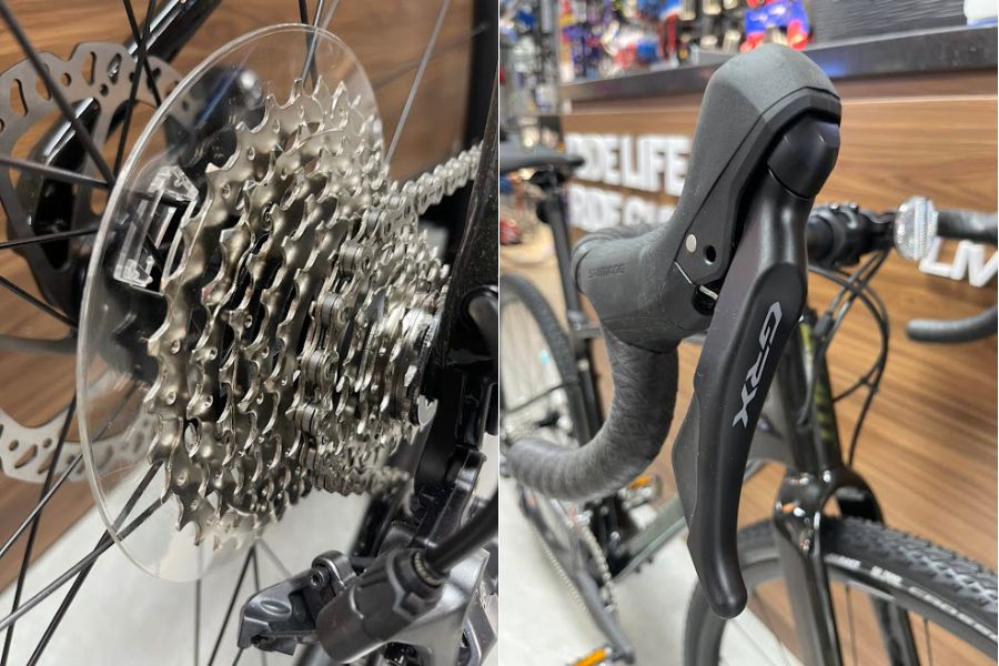 Xe đạp đua Giant Revolt Adv 2 bản 2022 giảm giá 19M 35 Líp Và Tay đề Xe đạp đua Giant Revolt Adv 2 Bản 2022