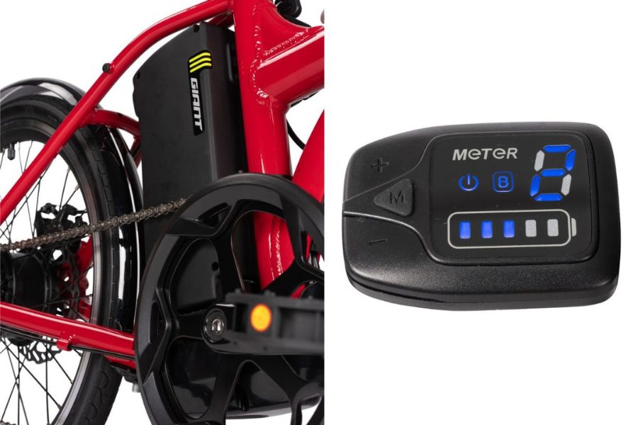 Xe đạp điện trợ lực Giant Expressway E+ 42 Màn Hình Led Xe điện Trợ Lực Giant Expressway E+