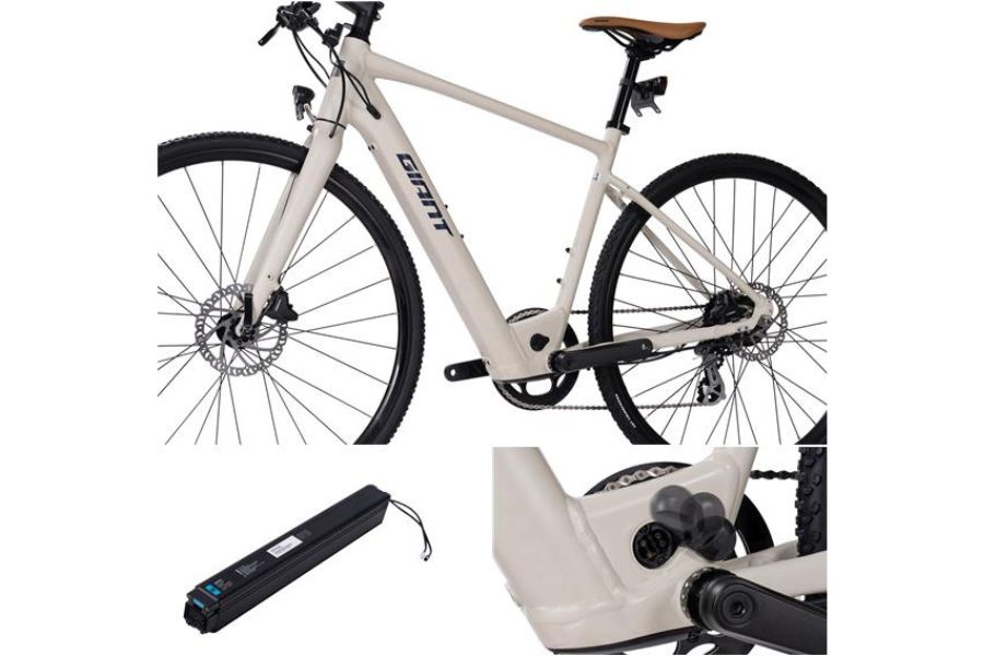 Xe đạp điện trợ lực Giant FastRoad E+ bản 2021 16 Pin Xe điện Trợ Lực Giant Faster E+ Bản 2021