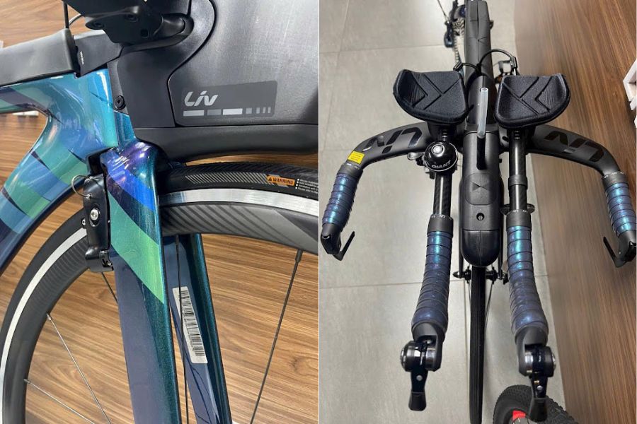 Xe đạp đua nữ Liv Avow Advanced Pro 2 bản 2020 21 Tay Lái Và Phuộc Xe đạp đua Nữ Liv Avow Adv Pro 2 Bản 2020