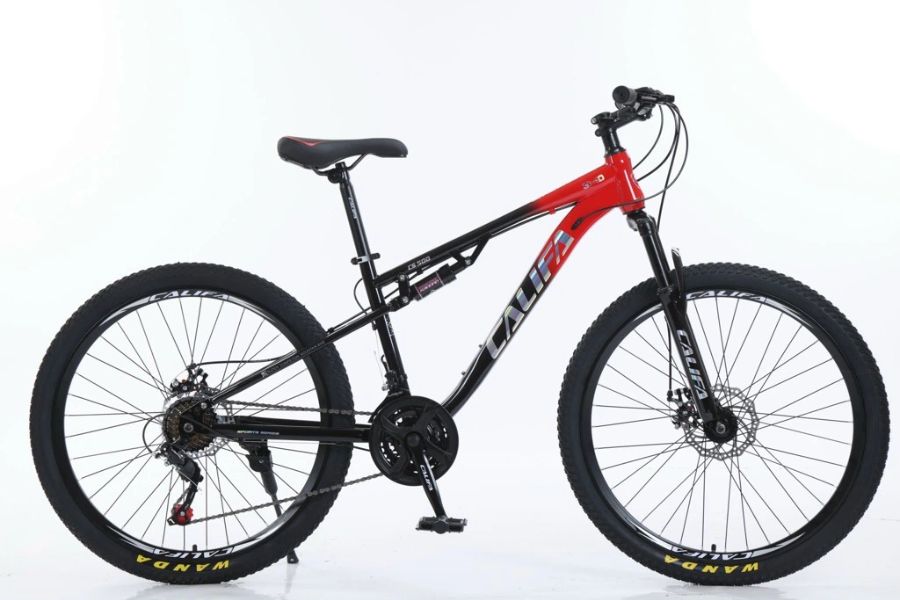 Xe Đạp Địa Hình Califa CS500 quà tặng KM khủng 40 Xe đạp địa Hình Califa Cs500 Màu đen đỏ