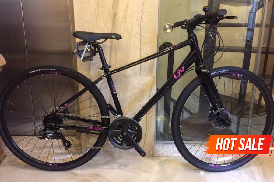 Xe đạp Touring Liv Alight 1 bản 2020 36 Xe đạp đường Phố Liv Alight 1 Bản 2020 Màu đen ảnh Thật