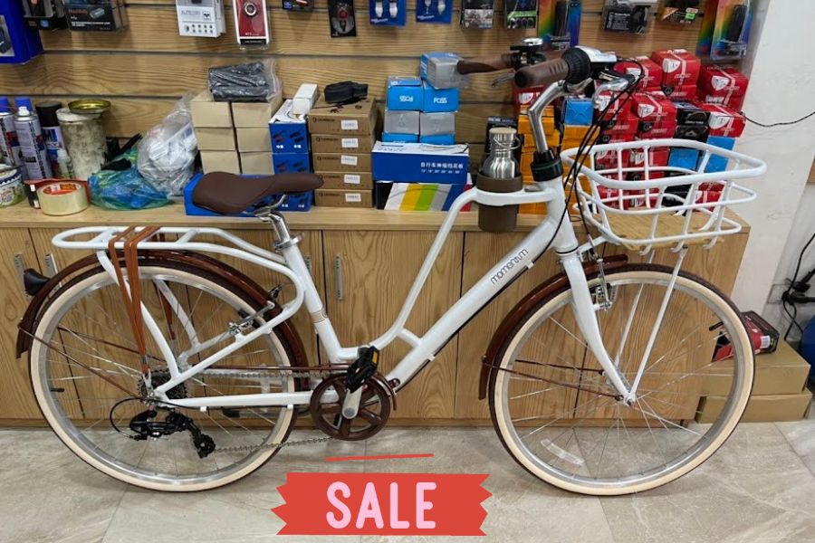 Xe đạp đường phố Momentum iNeed Latte 24 bản 2024 44 Xe đạp đường Phố Momentum Ineed Latte 24 Bản 2024 Màu Trắng ảnh Thật