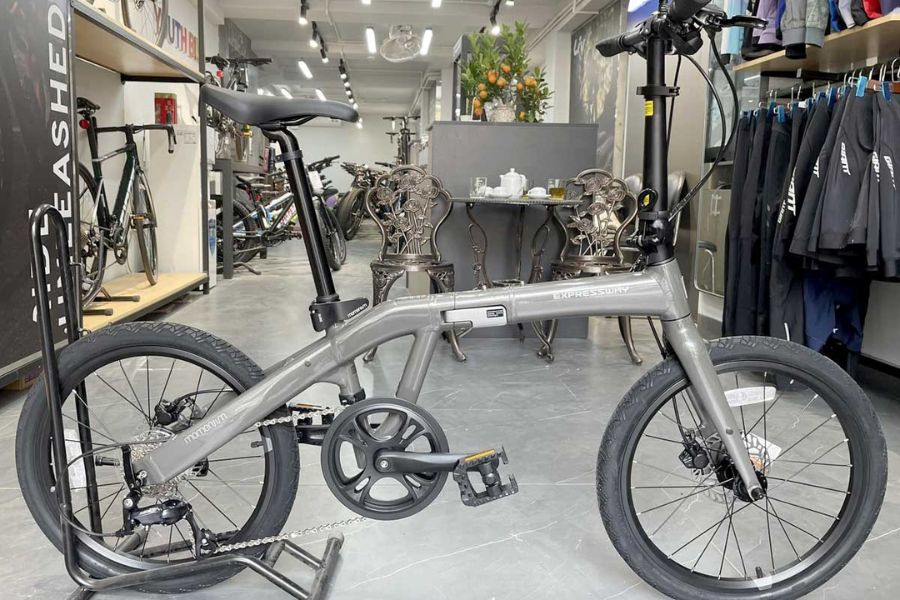 xe đạp gấp Giant Momentum iThink Expressway D1 bản 2025 20 Xe đạp đường Phố Momentum Ithink Expressway D1 Bản 2025 Màu Xám ảnh Thật