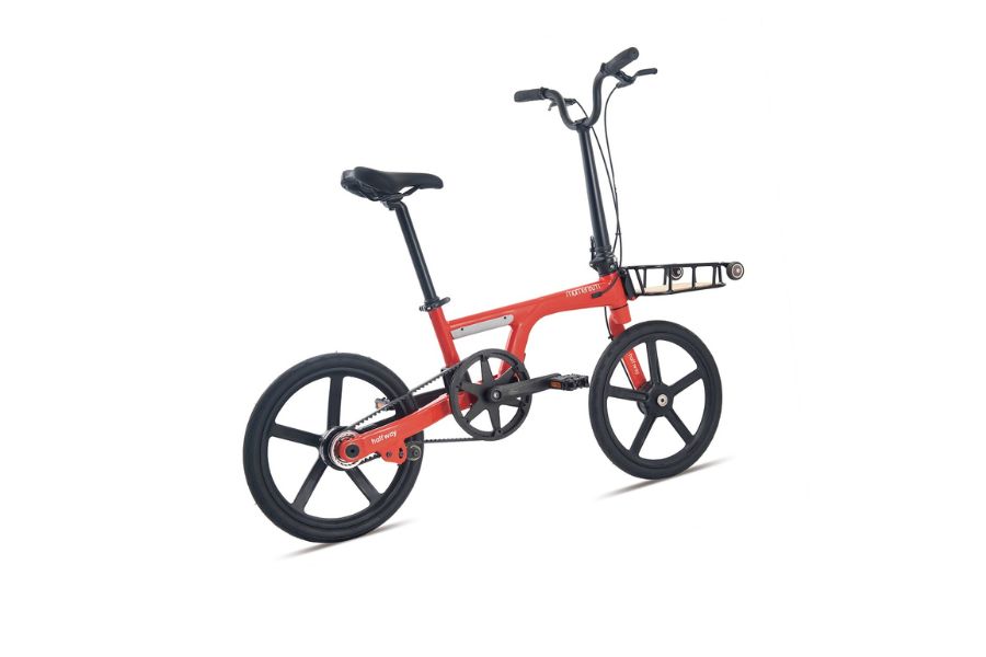 Xe đạp gấp Giant iThink Halfway bản 2022 17 Xe đạp đường Phố Momentum Ithink Halfway Bản 2022 Màu đỏ